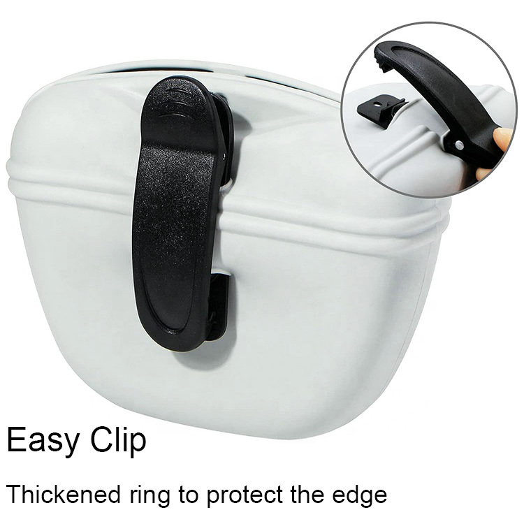 Portable Dog Training Bag silicone Feeders Treat Snack Bait Dogs Obedience Agility Outdoor Storage Pouch Food Reward Waist Bags Fast Shipping