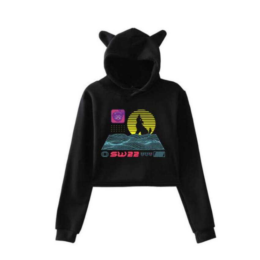 Sssniperwolf Synthwave Merch Crop Top Hoodie Long Sleeve Harajuku Cropped Sweatshirt Kawaii Cat Ear Pullover Women Tops Youth, 007
Sssniperwolf Synthwave Merch Crop Top Hoodie Long Sleeve Harajuku Cropped Sweatshirt Kawaii Cat Ear Pullover Women Tops Youth, 007