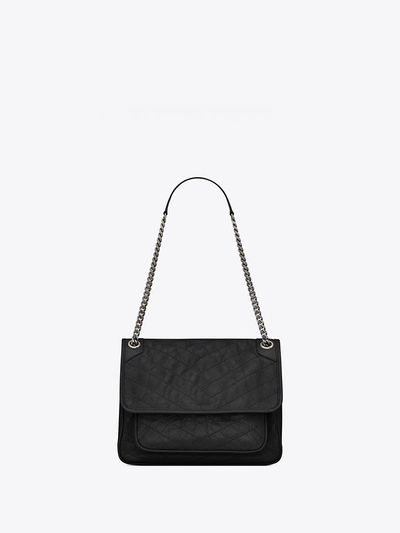 women handbags medium size bags folding vintage leather shoulder bag