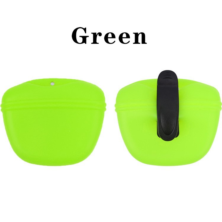 Portable Dog Training Bag silicone Feeders Treat Snack Bait Dogs Obedience Agility Outdoor Storage Pouch Food Reward Waist Bags Fast Shipping
