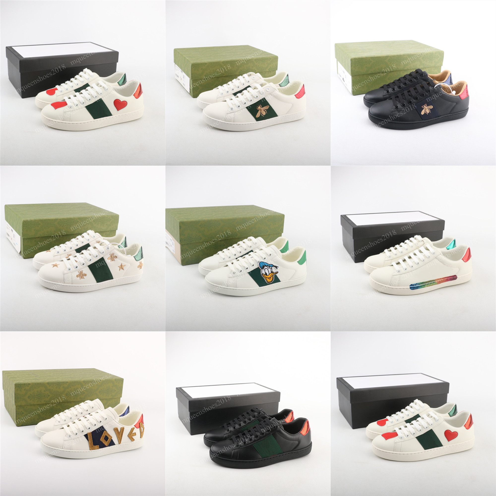 Fashion Running Shoes Designer Casual Shoe ACE Embroidery Bee Chaussures Snakes Black Stas Sports Skateboarding Green Platform Sneakers Trainers With Box, Color#3
Fashion Running Shoes Designer Casual Shoe ACE Embroidery Bee Chaussures Snakes Black Stas Sports Skateboarding Green Platform Sneakers Trainers With Box, Color#3