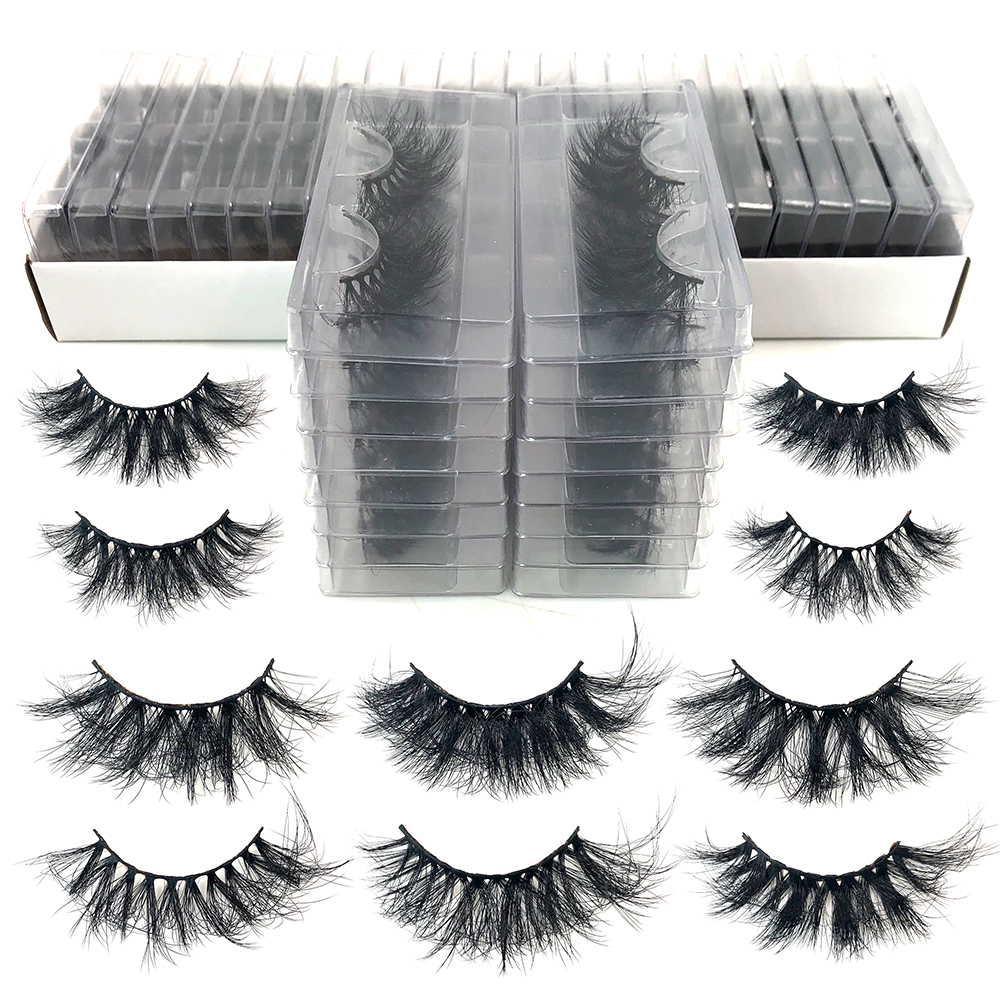 Messy Thick 22-25MM 5D Mink Lashes Extension Supplies Vendor Fluffy Fake Eyelashes Boxes Package Manga Lash Makeup
Messy Thick 22-25MM 5D Mink Lashes Extension Supplies Vendor Fluffy Fake Eyelashes Boxes Package Manga Lash Makeup