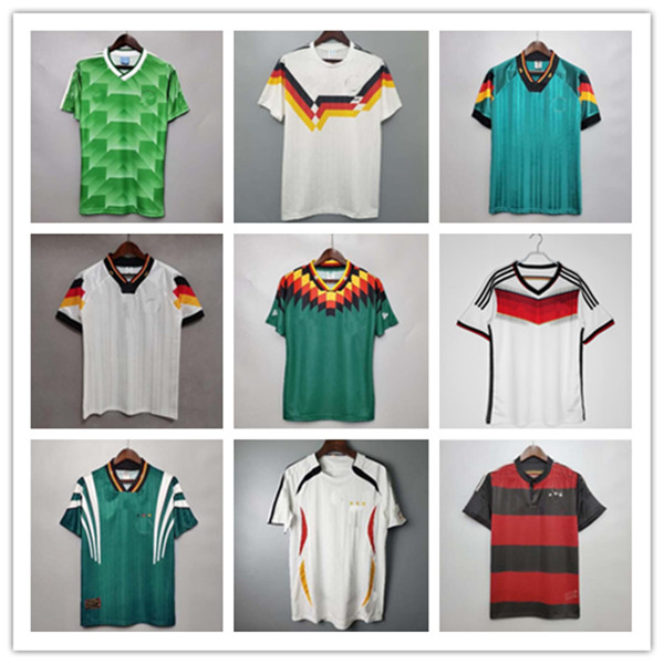 GermanyS Retro shirts Littbarski BALLACK KLINSMANN Classic jersey 1990 1998 1988 1996 2004 2006 2014 KALKBRENNER Matthaus Hassler Bierhoff KLOSE
GermanyS Retro shirts Littbarski BALLACK KLINSMANN Classic jersey 1990 1998 1988 1996 2004 2006 2014 KALKBRENNER Matthaus Hassler Bierhoff KLOSE