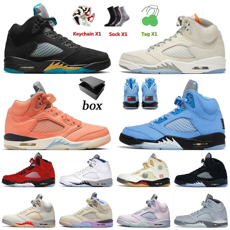 With Box Unc 5s V Mens Basketball Shoes Aqua Sail Light Orewood Brown High Concord Off Noir SE Oregon Black Muslin Offs White 5 Men Women Trainers Sneakers, C42 racer blue 40-47
With Box Unc 5s V Mens Basketball Shoes Aqua Sail Light Orewood Brown High Concord Off Noir SE Oregon Black Muslin Offs White 5 Men Women Trainers Sneakers, C42 racer blue 40-47