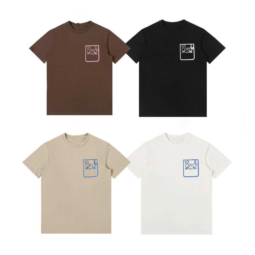 Designer Luxury Loes Classic Lovers T-shirt Summer Wash Embroidery Print Round Neck Loose Cotton Casual Short Sleeve For Men And Women
Designer Luxury Loes Classic Lovers T-shirt Summer Wash Embroidery Print Round Neck Loose Cotton Casual Short Sleeve For Men And Women