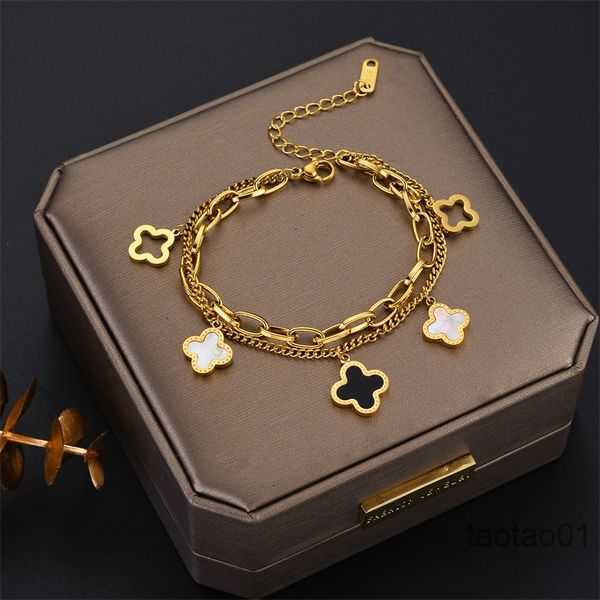 Designer Love Braceletes Bracelets 4/four Leaf Clover Bracelet Gold Plate Fill Stainless Steel Agate Flowers Traditional Charm Lobster Linkl4xz
Designer Love Braceletes Bracelets 4/four Leaf Clover Bracelet Gold Plate Fill Stainless Steel Agate Flowers Traditional Charm Lobster Linkl4xz