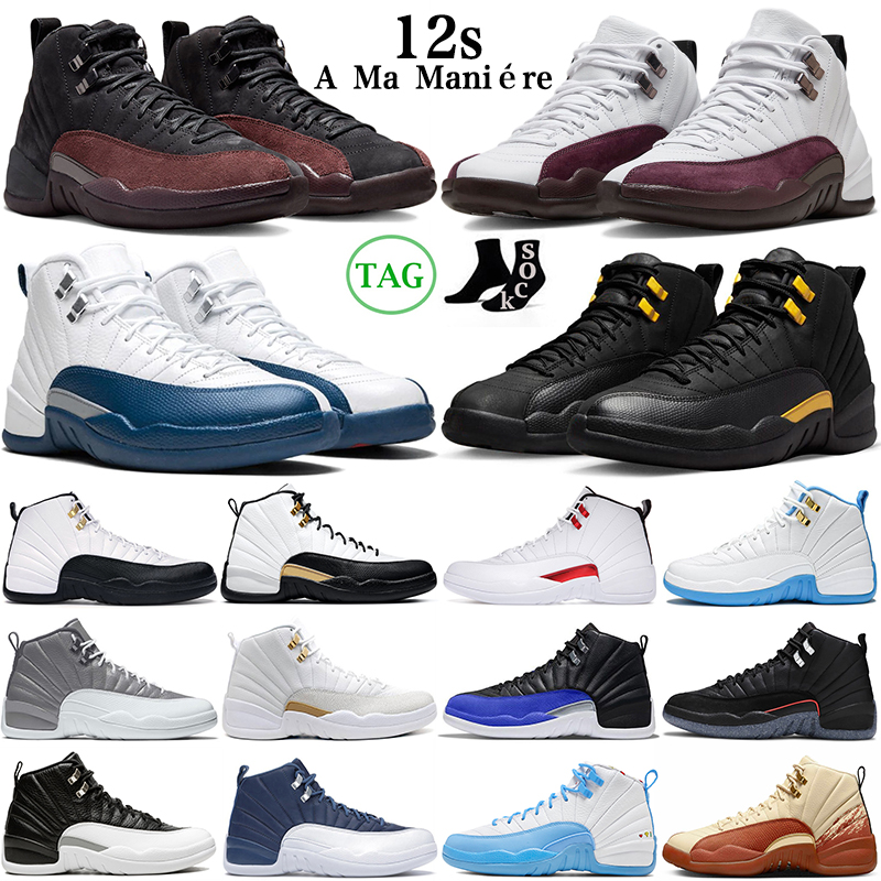 12 12s Basketball Shoes for Men Women Black Taxi Playoffs Utility University Blue Stealth Royalty Reverse Hyper Royal mens trainers outdoor sports sneakers new, #9
12 12s Basketball Shoes for Men Women Black Taxi Playoffs Utility University Blue Stealth Royalty Reverse Hyper Royal mens trainers outdoor sports sneakers new, #9