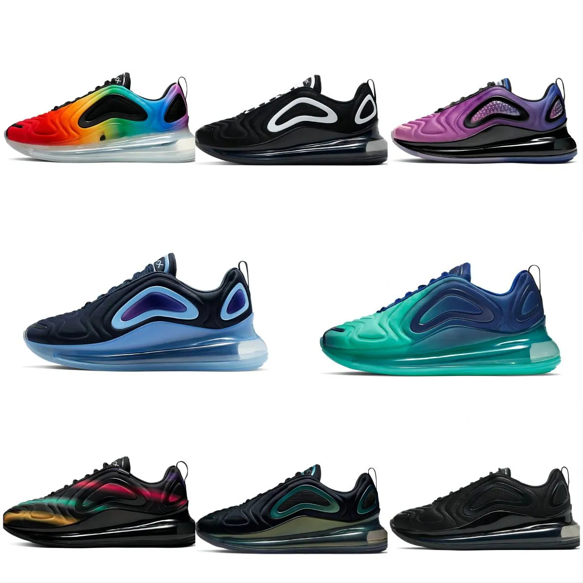 Sports 720 Running Shoes Triple Black White University Red Barely Rose New Quality Platinum Volt 27C 270s Men Women Tennis Trainers Sneakers 36-45
Sports 720 Running Shoes Triple Black White University Red Barely Rose New Quality Platinum Volt 27C 270s Men Women Tennis Trainers Sneakers 36-45