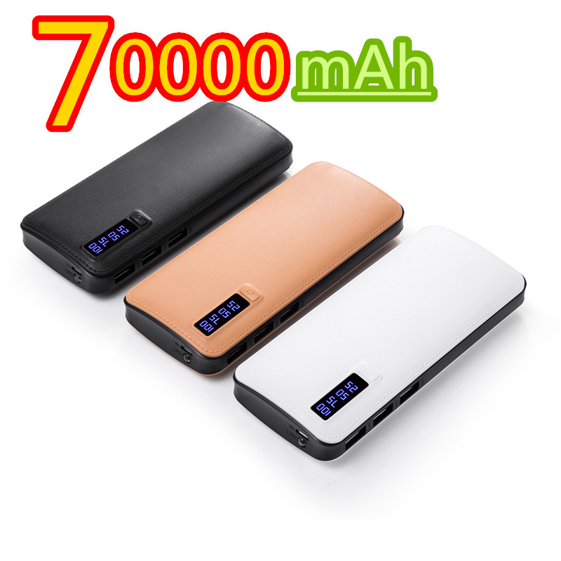 Power Banks 20000mAh Type C Fast Charging Power Bank Portable Charger External Battery For Laptop Tablet