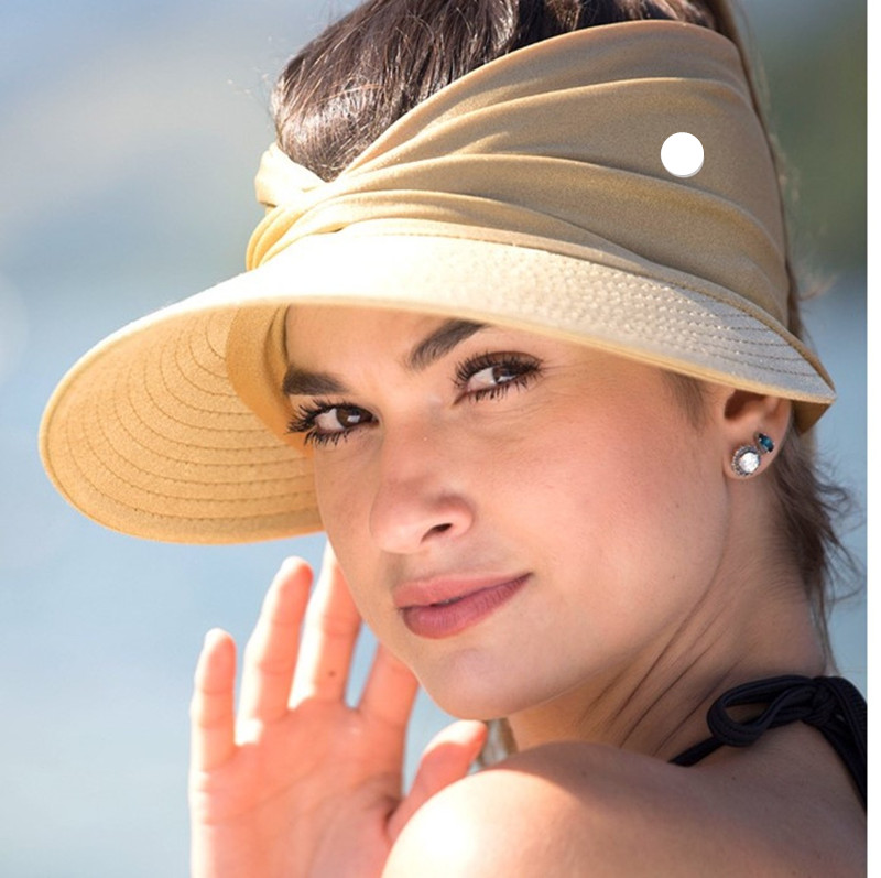 LL Visor Hat Flexible Adult Hat for Women Anti-UV Wide Brim Cap Easy To Carry Travel Caps Fashion Beach Summer Sun Protection Hats LL335, #1 white
LL Visor Hat Flexible Adult Hat for Women Anti-UV Wide Brim Cap Easy To Carry Travel Caps Fashion Beach Summer Sun Protection Hats LL335, #1 white