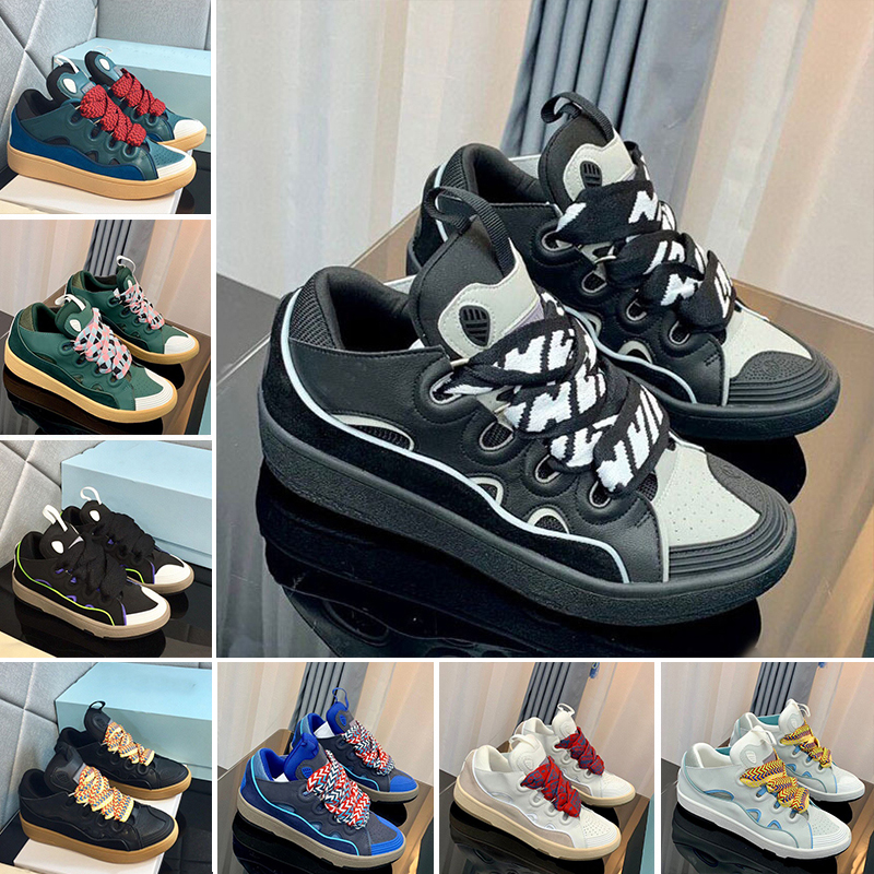 Lanvin Leather Curb Running Shoes Designer Mesh Boot Men Women Laceup Extraordinary Embossed Sneakers Calfskin Rubber Nappa platformsole Shoe 35-45
Lanvin Leather Curb Running Shoes Designer Mesh Boot Men Women Laceup Extraordinary Embossed Sneakers Calfskin Rubber Nappa platformsole Shoe 35-45
