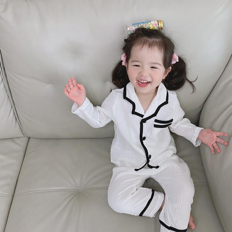 Pajamas Summer Baby Pajamas Suit Boys Girls Home Wear Set Infant Cartoon Sleepwear Children Cotton Pyjama Toddler Nightwear 230310