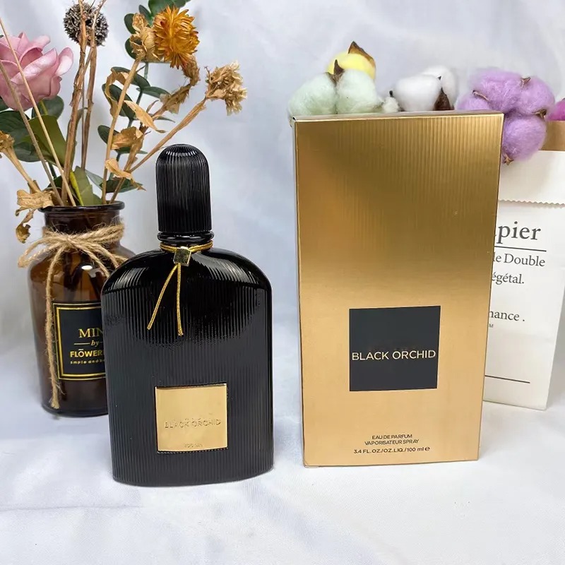 Promotion perfumes black orchid oud wood lost cherry rose prick bitter peach fucking Fabulous 100ml good smell long time lasting EAU DE Parfum spray fast deliver