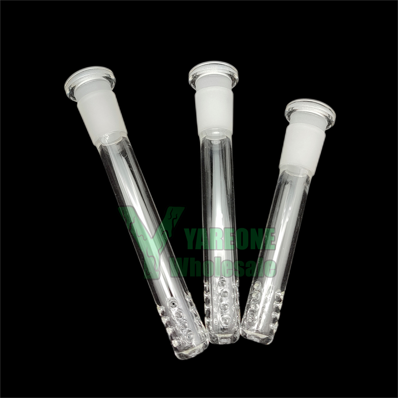 Fire Cut 14mm Glass Bong Downstem Diffuser 18mm to 14mm Hookah Diffused Percolated Downstem Replacement Water Pipe Down Stem 14/18 with Tiny Holes YAREONE Wholesale
Fire Cut 14mm Glass Bong Downstem Diffuser 18mm to 14mm Hookah Diffused Percolated Downstem Replacement Water Pipe Down Stem 14/18 with Tiny Holes YAREONE Wholesale