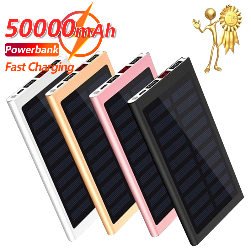 30000mAh Solar Power Bank Digital Display Thin Large Capacity Portable Fast Charger External Battery for IPhone Xiaomi mi Huawei
30000mAh Solar Power Bank Digital Display Thin Large Capacity Portable Fast Charger External Battery for IPhone Xiaomi mi Huawei