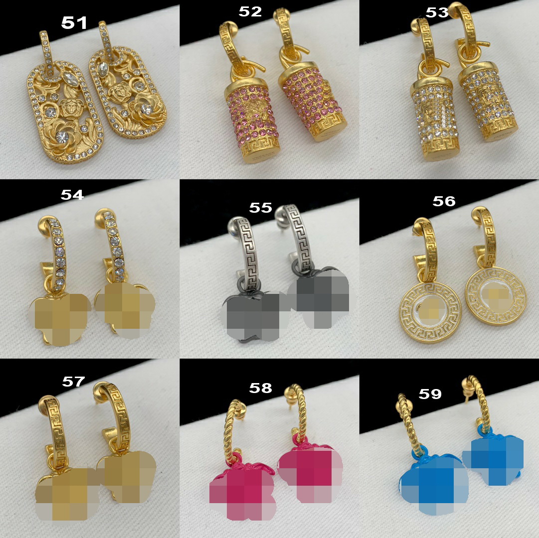 Multiple style Designed Enamel Earrings Hoop Ear Stud leaf Banshee Medusa Head Portrait 18K Gold Plated Starfish Ladies Earrings Designer Jewelry Women MER17
Multiple style Designed Enamel Earrings Hoop Ear Stud leaf Banshee Medusa Head Portrait 18K Gold Plated Starfish Ladies Earrings Designer Jewelry Women MER17