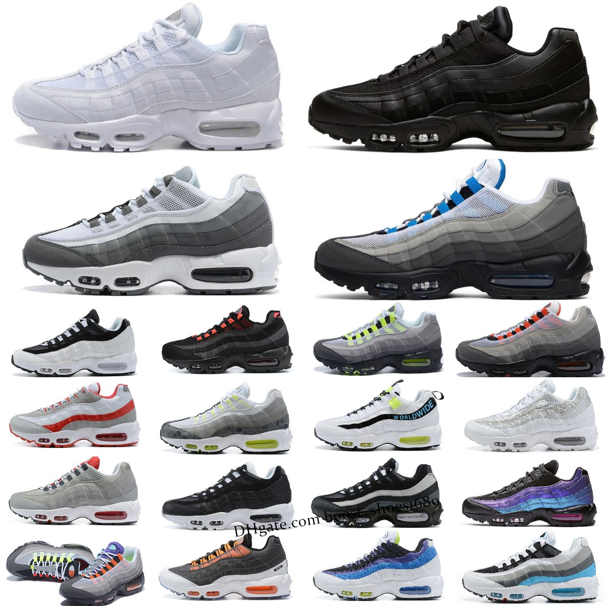 airmax Cushions 95s Men Running Shoes 95 Iron Grey Champagne Triple White Black Neon Women Dark Army Pure Platinum Rise Unity Sports Sneakers Trainers, Customize
airmax Cushions 95s Men Running Shoes 95 Iron Grey Champagne Triple White Black Neon Women Dark Army Pure Platinum Rise Unity Sports Sneakers Trainers, Customize