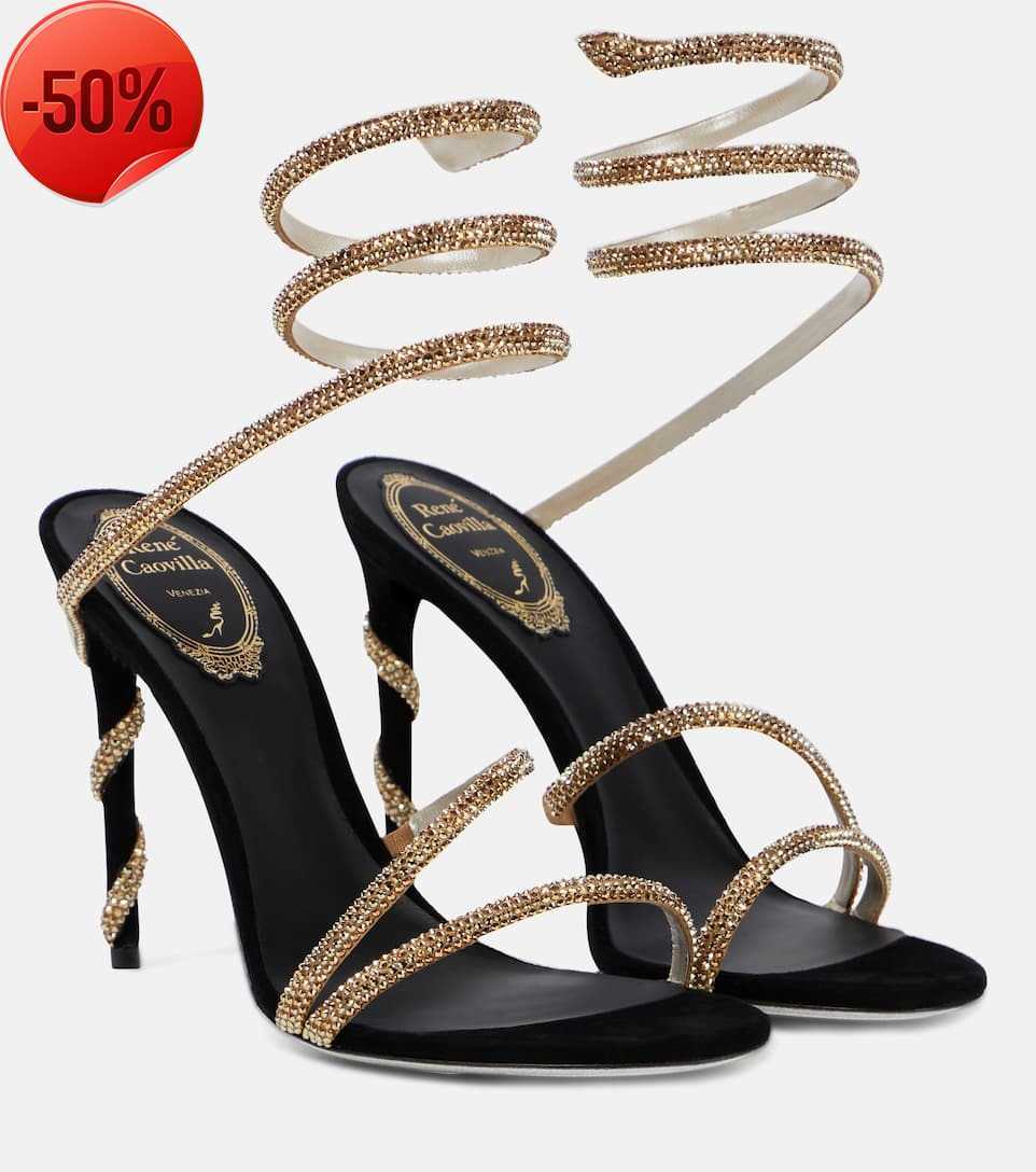 Sandals Crystal lamp stiletto Heel sandals for womens shoe Rene Caovilla Cleo rhinestone studded Snake Strass shoes Luxury Designers 9.5cm high1, 1#
Sandals Crystal lamp stiletto Heel sandals for womens shoe Rene Caovilla Cleo rhinestone studded Snake Strass shoes Luxury Designers 9.5cm high1, 1#