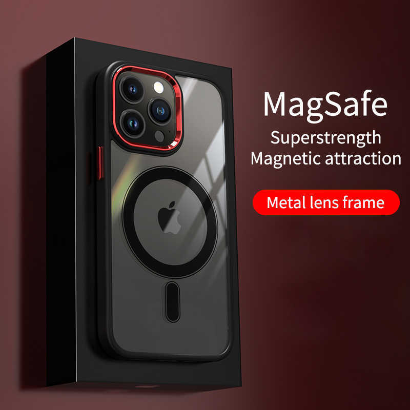 Cell Phone Cases Luxury Clear HD Case For i 14 13 12 11 Pro Max Funda Magnetic Magsafe Wireless Charging Shockproof Hybrid Armor Cover W0224, Red
Cell Phone Cases Luxury Clear HD Case For i 14 13 12 11 Pro Max Funda Magnetic Magsafe Wireless Charging Shockproof Hybrid Armor Cover W0224, Red