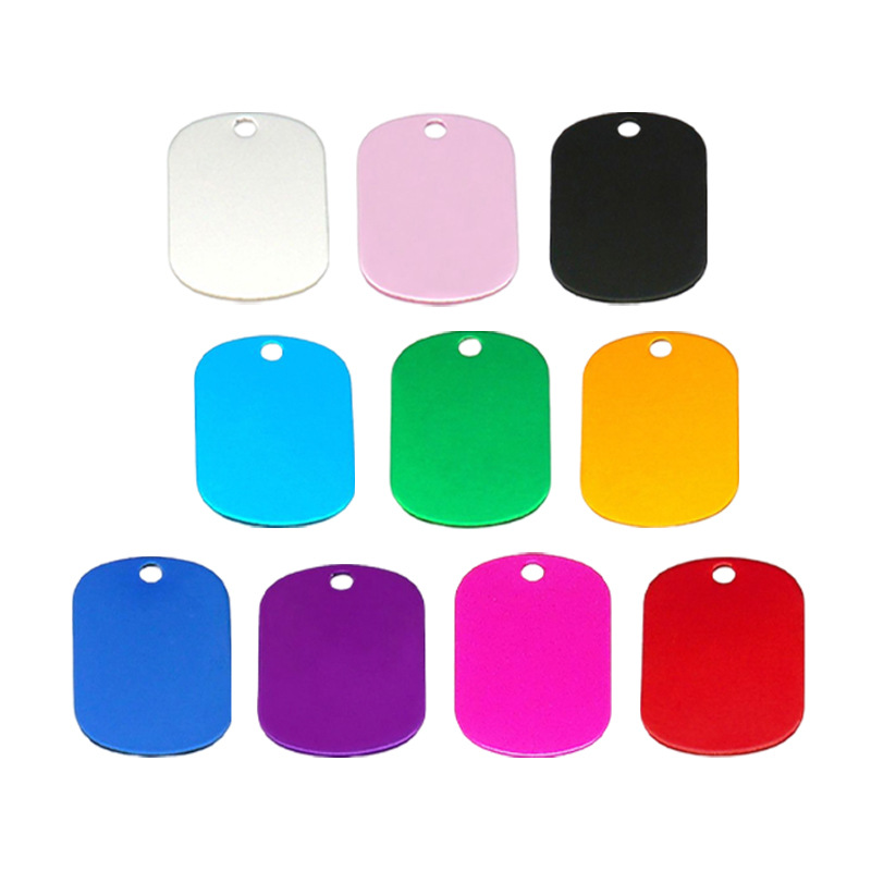 Military Army Dog Tags Blank Rectangle Pendant fit Link Snake Chain Aluminum Alloy Gold Blue Laser Engraving Pet ID Cards DIY Necklace Keychain Collar Accessories
Military Army Dog Tags Blank Rectangle Pendant fit Link Snake Chain Aluminum Alloy Gold Blue Laser Engraving Pet ID Cards DIY Necklace Keychain Collar Accessories