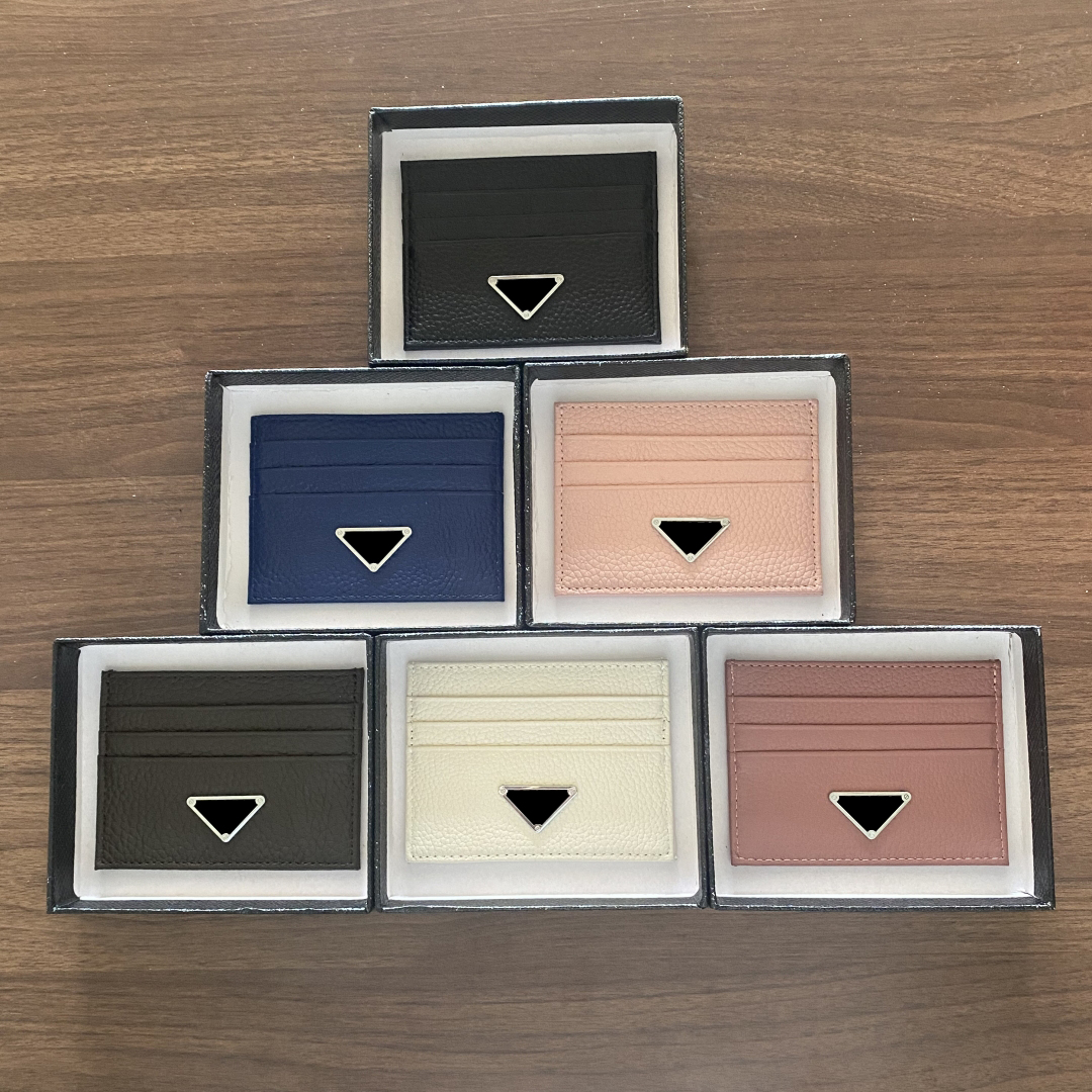 Designer Card Holders purse Fashion Womens men Purses With Box Triangle Double sided Credit Cards Coin Mini Wallets PC5525, Taro purple
Designer Card Holders purse Fashion Womens men Purses With Box Triangle Double sided Credit Cards Coin Mini Wallets PC5525, Taro purple