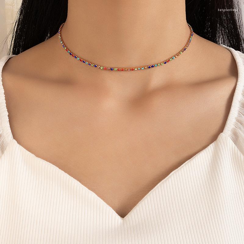 Chains Colorful Bead Choker Necklace For Women Charms Gold Color Star Clavicle Chain Handmade Jewelry Accessories Collar 21742
Chains Colorful Bead Choker Necklace For Women Charms Gold Color Star Clavicle Chain Handmade Jewelry Accessories Collar 21742