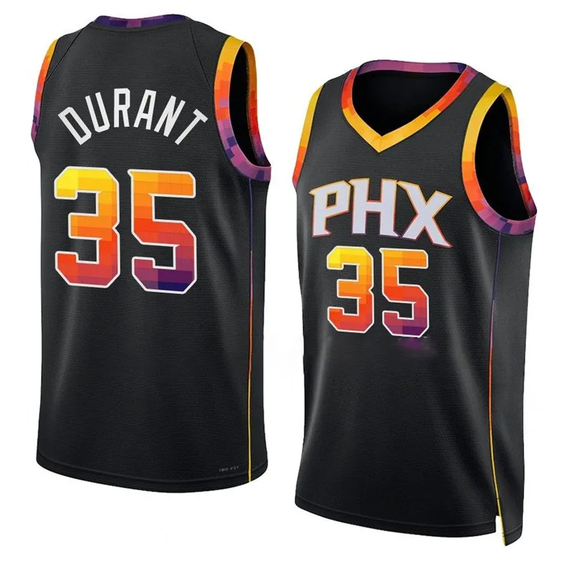 Stitched Basketball Kevin Durant Jersey blue white black S-XXL City Jersey, With logo4
Stitched Basketball Kevin Durant Jersey blue white black S-XXL City Jersey, With logo4