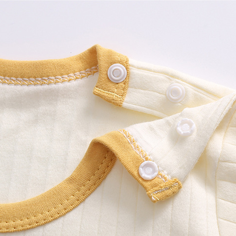 Pajamas Baby Pajamas Autumn Boys And Girls Long-Sleeved Tops Pants 2 Pieces Of Children's Clothing 6 Months-3 Years Old 230310