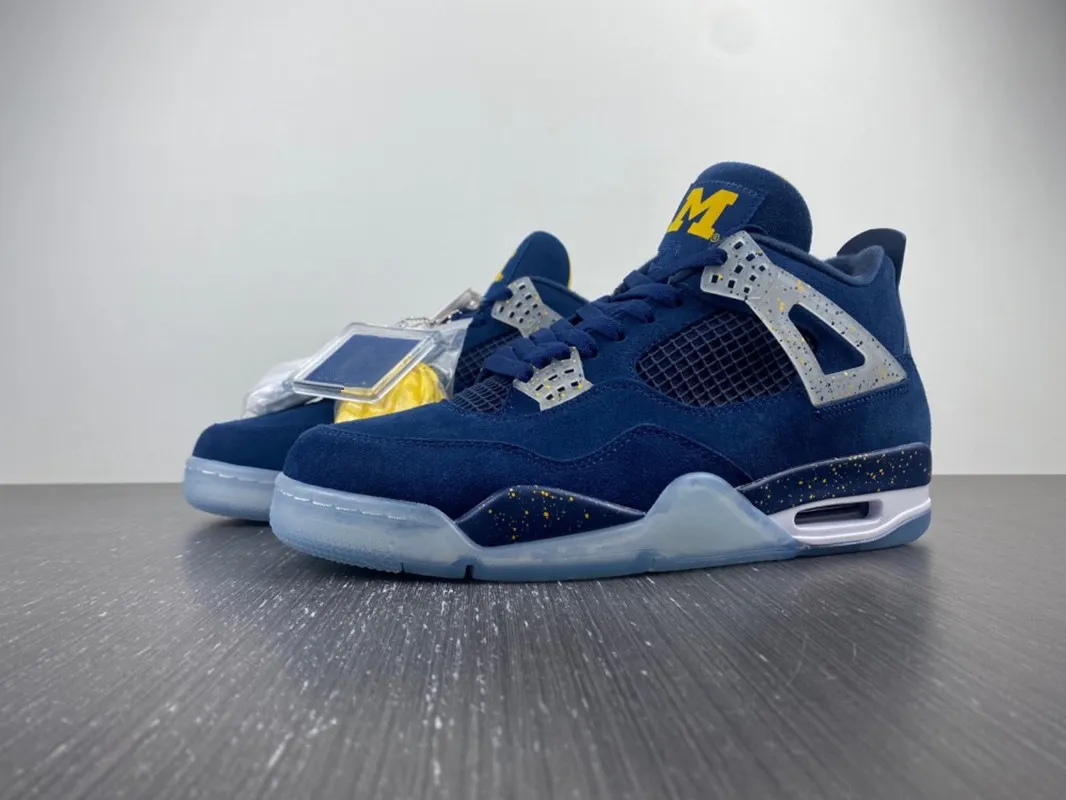 Designer Shoes 4 Michigan Wolverines Basketball Shoes Mens Women 4s Photon Dust Outdoor Sports Sneakers, 01
Designer Shoes 4 Michigan Wolverines Basketball Shoes Mens Women 4s Photon Dust Outdoor Sports Sneakers, 01