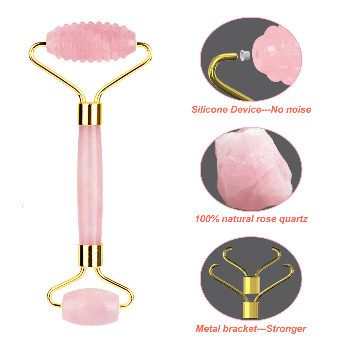 Face Care Devices Rose Quartz Eye Sleep Mask Massager Jade Roller Gua Sha Scraper Eyes Relax Fade Dark Circles Skin Beauty Tools Gifts 230309