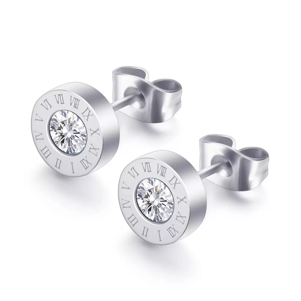 Cute Size Luxury Designer Women Fashion Stud Stainless Steel Lover Gifts With Diamond High Polish Engagement Earrings Wholesale
Cute Size Luxury Designer Women Fashion Stud Stainless Steel Lover Gifts With Diamond High Polish Engagement Earrings Wholesale