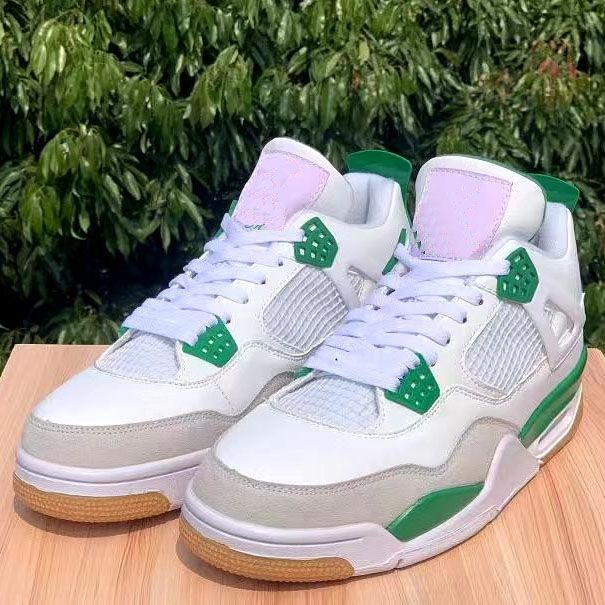 New 4 Pine Green Neutral Grey White Basketball Shoes 4s Sports Sneakers Mens Womens Trainers Fashion, Gift
New 4 Pine Green Neutral Grey White Basketball Shoes 4s Sports Sneakers Mens Womens Trainers Fashion, Gift