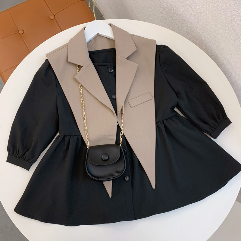 Family Matching Outfits 2023 Mom And Daughter Autumn Dress Elegant Women's Suits Little Girl Outfit Mummy Me Dresses ParentChild Pair Look Clothe