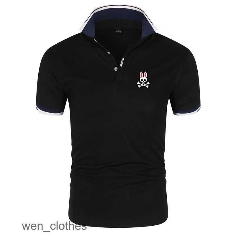 2023 Mens Polos Combed Cotton Summer Clothing Short Sleeve Business Design Psycho Bunny Top t Shirt Casual Designer Breathable Clothes QFPG, Navy blue
2023 Mens Polos Combed Cotton Summer Clothing Short Sleeve Business Design Psycho Bunny Top t Shirt Casual Designer Breathable Clothes QFPG, Navy blue