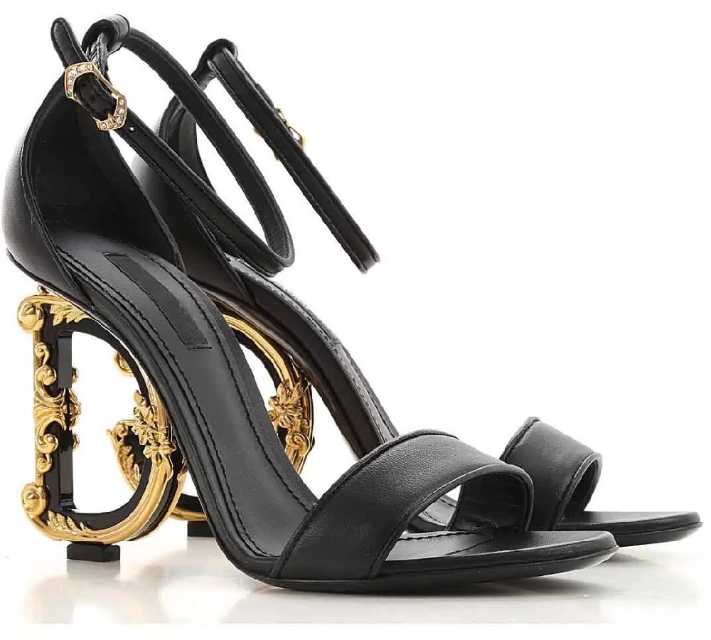 23S Elegant Summer Brands Keira Women Sandals Shoes Polished Calfskin Baroquel Heels Lady Pop Heel Gold-plated Carbon Lady Dress Party Gladiator Sandalias, 23
23S Elegant Summer Brands Keira Women Sandals Shoes Polished Calfskin Baroquel Heels Lady Pop Heel Gold-plated Carbon Lady Dress Party Gladiator Sandalias, 23