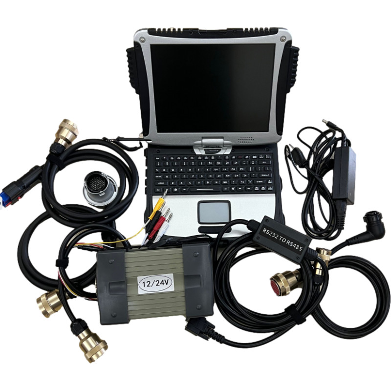 V2014.12 MB Star C3 MB Diagnostic Tool with CF-19 I5 Laptop for Benz Trucks & Cars Ready to Use