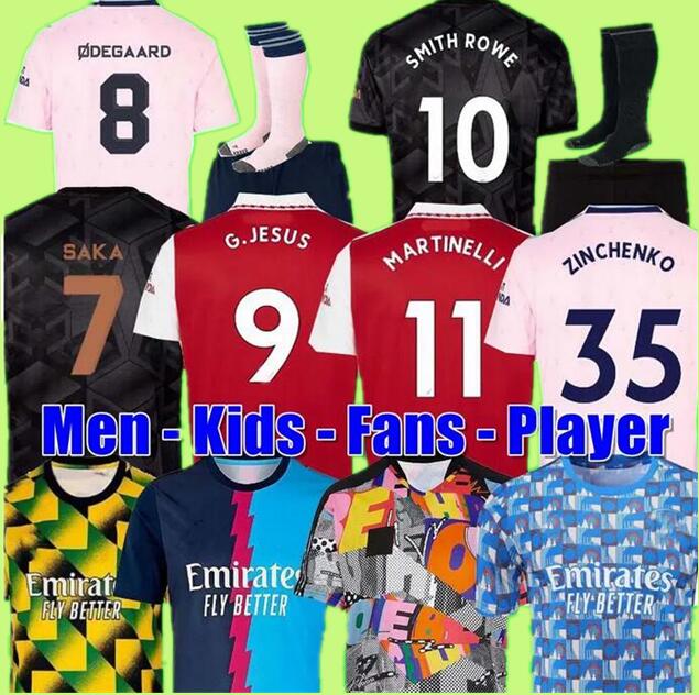 22 23 PEPE SAKA soccer jerseys fans Player version Gunners MARTINELLI ODEGAARD THOMAS WILLIAN NICOLAS ARSENAlS TIERNEY SMITH ROWE 2022 2023 football shirt Men Kids
22 23 PEPE SAKA soccer jerseys fans Player version Gunners MARTINELLI ODEGAARD THOMAS WILLIAN NICOLAS ARSENAlS TIERNEY SMITH ROWE 2022 2023 football shirt Men Kids