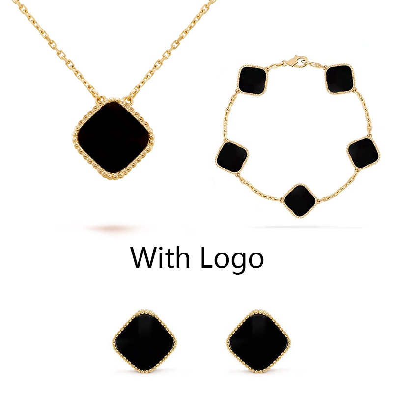Classic Clover Bracelet Earrings Necklace A Set With Logo High Quality Never Fade Tennis Chain Bracelets Earings Necklaces for Woman Mans Gift, Random box * 3( just three box )
Classic Clover Bracelet Earrings Necklace A Set With Logo High Quality Never Fade Tennis Chain Bracelets Earings Necklaces for Woman Mans Gift, Random box * 3( just three box )