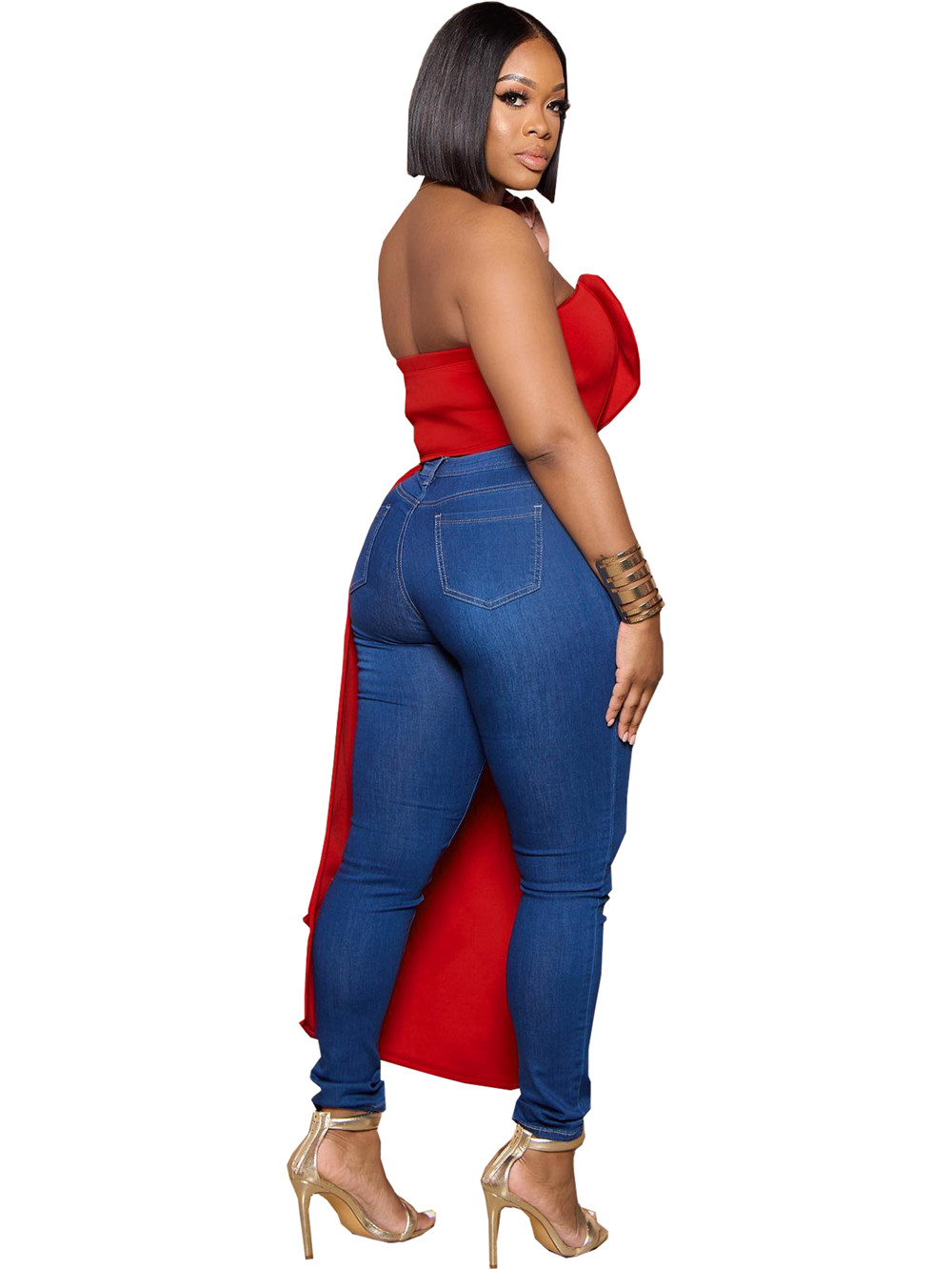 And Bulk Wholesaletanks Camis Boutique Solid Tube Top Fashion Irregular Heart Panelled Crop Tops Tanks Women Party Club Corset Top Designer