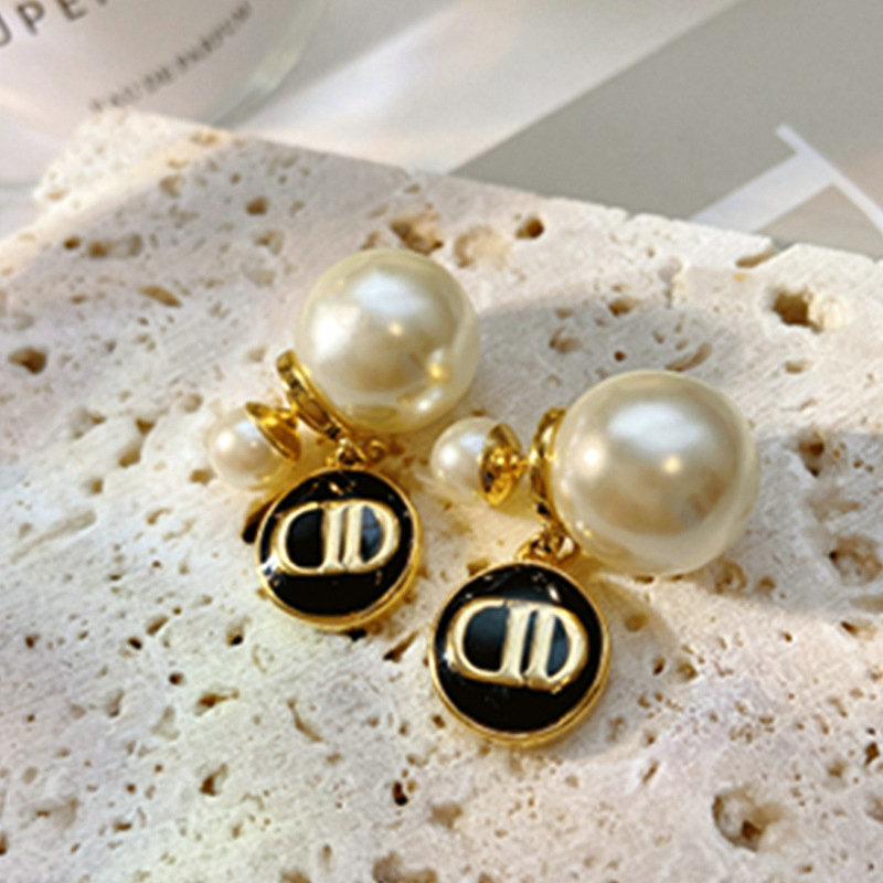 Stud 18K Gold Plated Pearl Earrings luxury Enamel Jewelries Letter wedding gift factory wholesale With dust bag
Stud 18K Gold Plated Pearl Earrings luxury Enamel Jewelries Letter wedding gift factory wholesale With dust bag