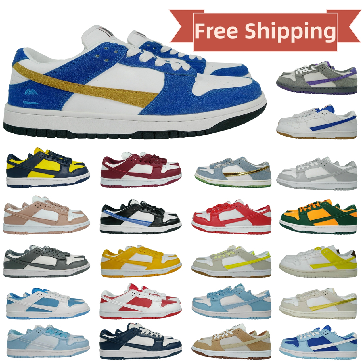Designer Sneakers Outdoor Lawn Trainers Casual Running Shoes Mens Women Low White Black Grey Breathable Basketball Shoes Comfortable Retro, #s22
Designer Sneakers Outdoor Lawn Trainers Casual Running Shoes Mens Women Low White Black Grey Breathable Basketball Shoes Comfortable Retro, #s22