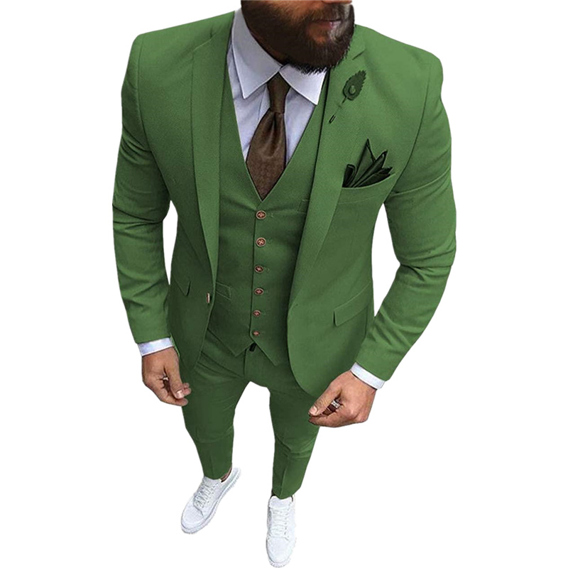 Custom-made Groom Tuxedos One Button Men Notch Lapel Lapel Groomsmen Wedding/Prom/Dinner Man Blazer Jacket Pants Tie Vest m3615, Same as image
Custom-made Groom Tuxedos One Button Men Notch Lapel Lapel Groomsmen Wedding/Prom/Dinner Man Blazer Jacket Pants Tie Vest m3615, Same as image