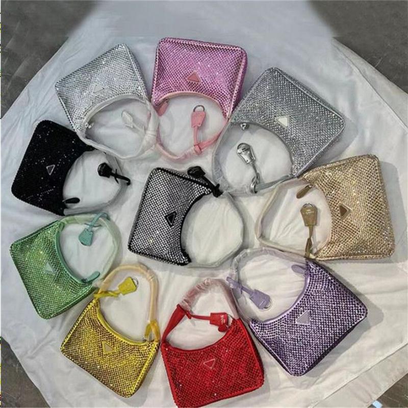 Totes 2022 Diamond Women Shoulder Bag New Crystal Handbags Summer Fashion Underarm Purses Luxury Totes Classic Shiny Handbag Zipper Mul Begm, Green
Totes 2022 Diamond Women Shoulder Bag New Crystal Handbags Summer Fashion Underarm Purses Luxury Totes Classic Shiny Handbag Zipper Mul Begm, Green