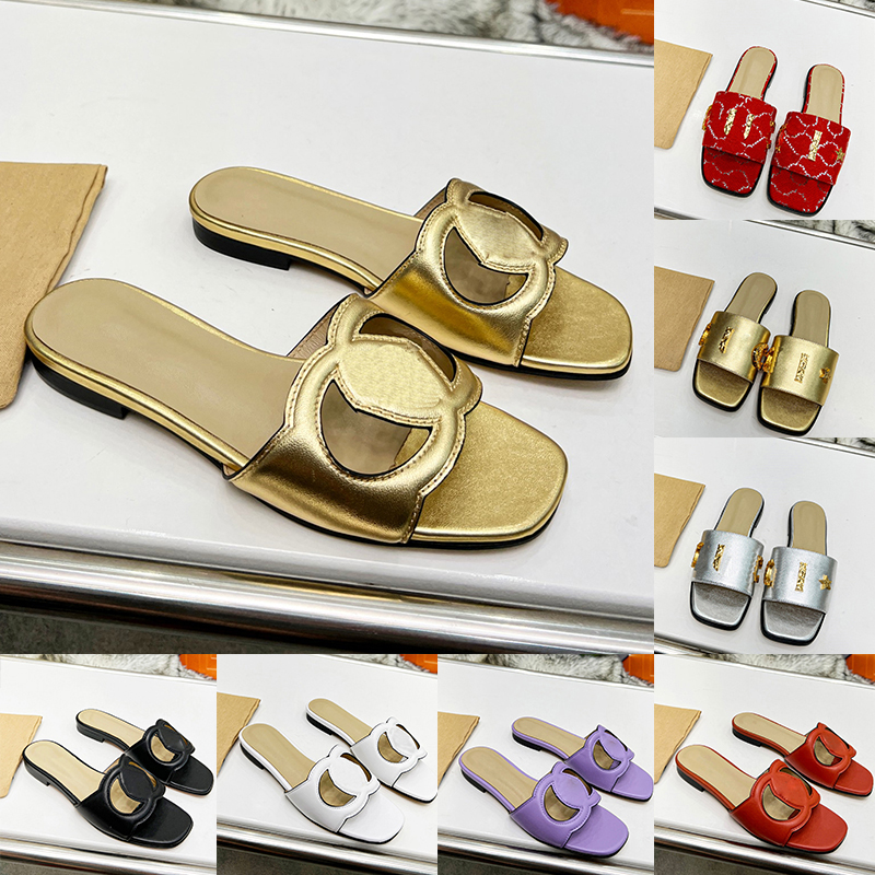 Interlocking Hollow Sandals For Womens Ladies Low Heels Leather Slides Fashion Luxury Designer Woman Female Summer Beach Shoes Sliders Outdoor Mules 36-42
Interlocking Hollow Sandals For Womens Ladies Low Heels Leather Slides Fashion Luxury Designer Woman Female Summer Beach Shoes Sliders Outdoor Mules 36-42