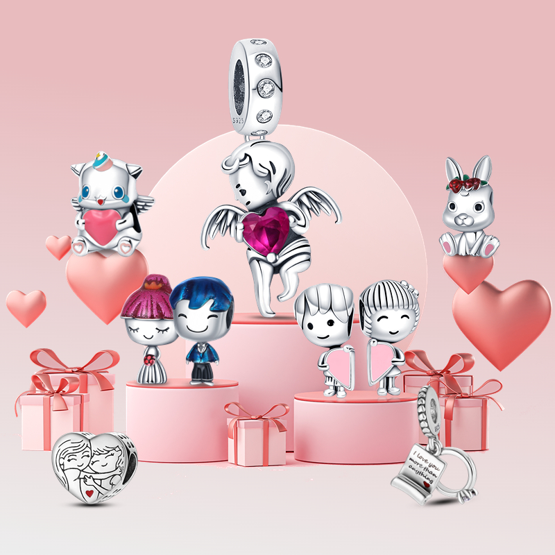 Pandora S925 Sterling Silver Cute Pink Mouse Black Cat Meow Charm Pendant Suitable for Bracelet DIY Fashion Jewelry
Pandora S925 Sterling Silver Cute Pink Mouse Black Cat Meow Charm Pendant Suitable for Bracelet DIY Fashion Jewelry