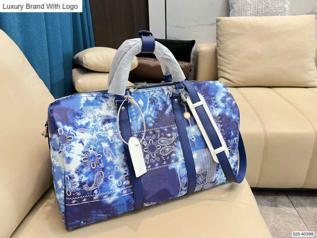 L Bag Handbags 2022 Duffle bag Classic Travel luggage Monograms Bandana men real leather Top quality women crossbody totes shoulder Bags mens womens handbags 3, Blue
L Bag Handbags 2022 Duffle bag Classic Travel luggage Monograms Bandana men real leather Top quality women crossbody totes shoulder Bags mens womens handbags 3, Blue