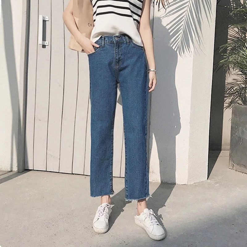 Women's Jeans Vintage Jeans Woman High Waist Streetwear Female Clothing Straight Leg Jeans Women Denim Korean Fashion Women's Pants Y2k 2303