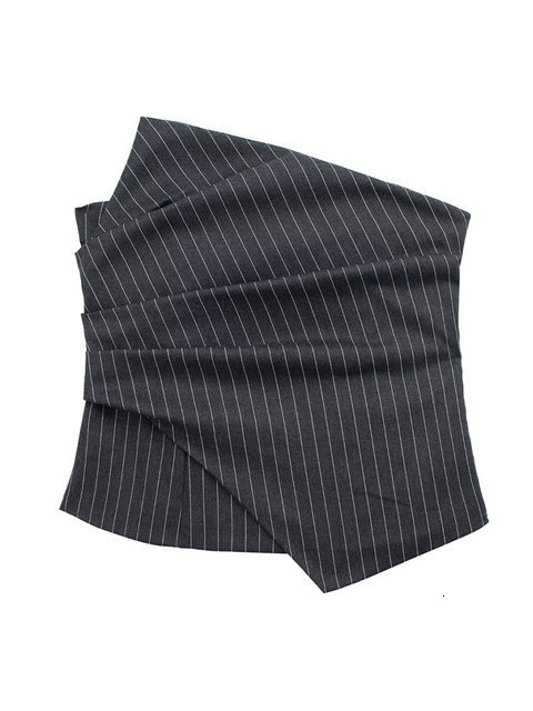 Women's Tanks Camis TRAF Women Fashion With Ruched Striped Crop Bustier Tops Vintage Straight Neck Side Zipper Female Mujer 230310