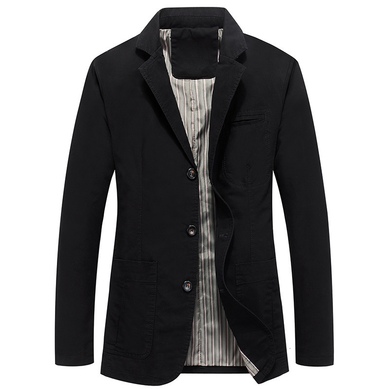Men's Jackets Spring Autumn Blazer Jacket Men Single Breasted Turn Down Collar Slim Fit Men Clothing Plus Size M-4XL Coat Men Chaquetas Hombre 23