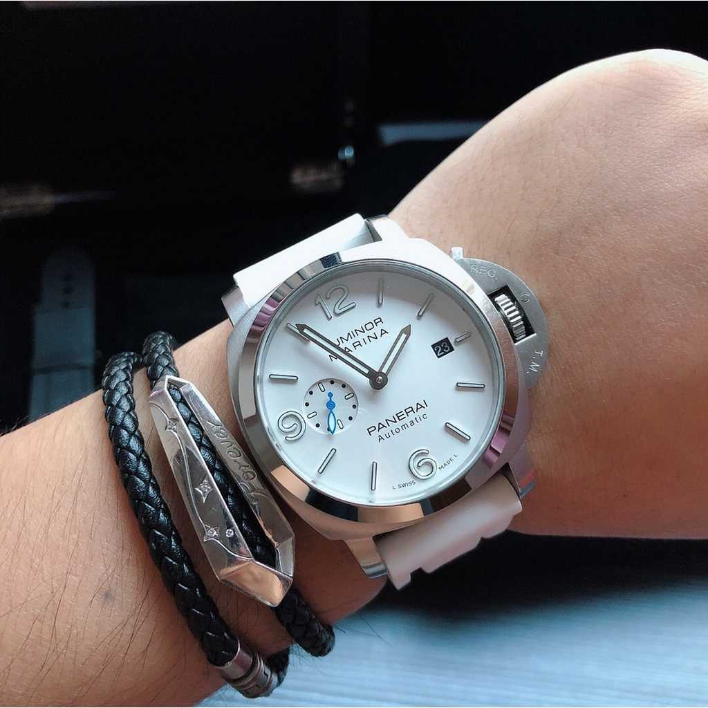 Luxury mechanical watch Panera_ Sapphire Mirror Swiss Automatic Movement Size 44mm Imported Cowhide Strap Men's sports 99BY 
Luxury mechanical watch Panera_ Sapphire Mirror Swiss Automatic Movement Size 44mm Imported Cowhide Strap Men's sports 99BY